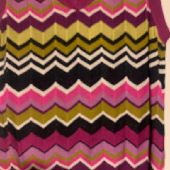 Missoni for Target Women’s Size M Chevron Pattern Tank Top/Vest - Picture 4 of 8